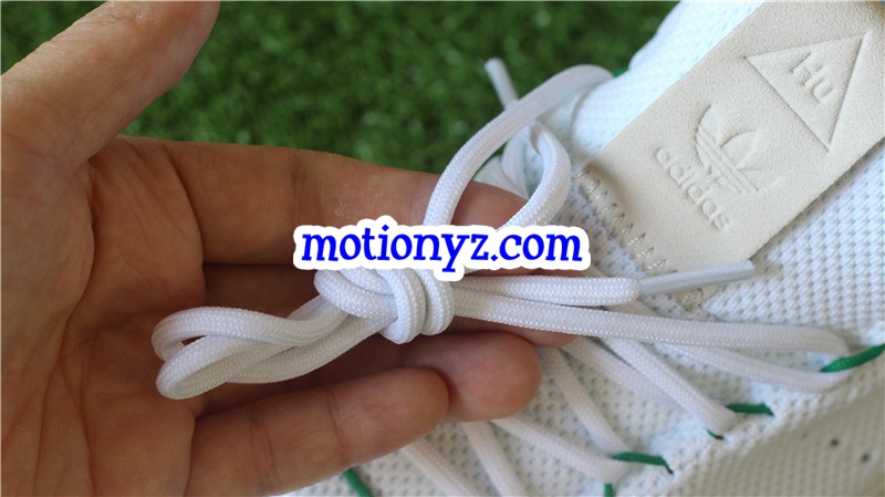 Adidas x Pharrell Williams Tennis Hu White Green BA7828